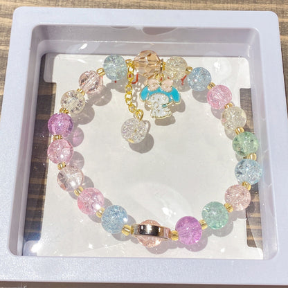 Boxed Beaded Colored Glaze Beads Jewelry Bracelets
