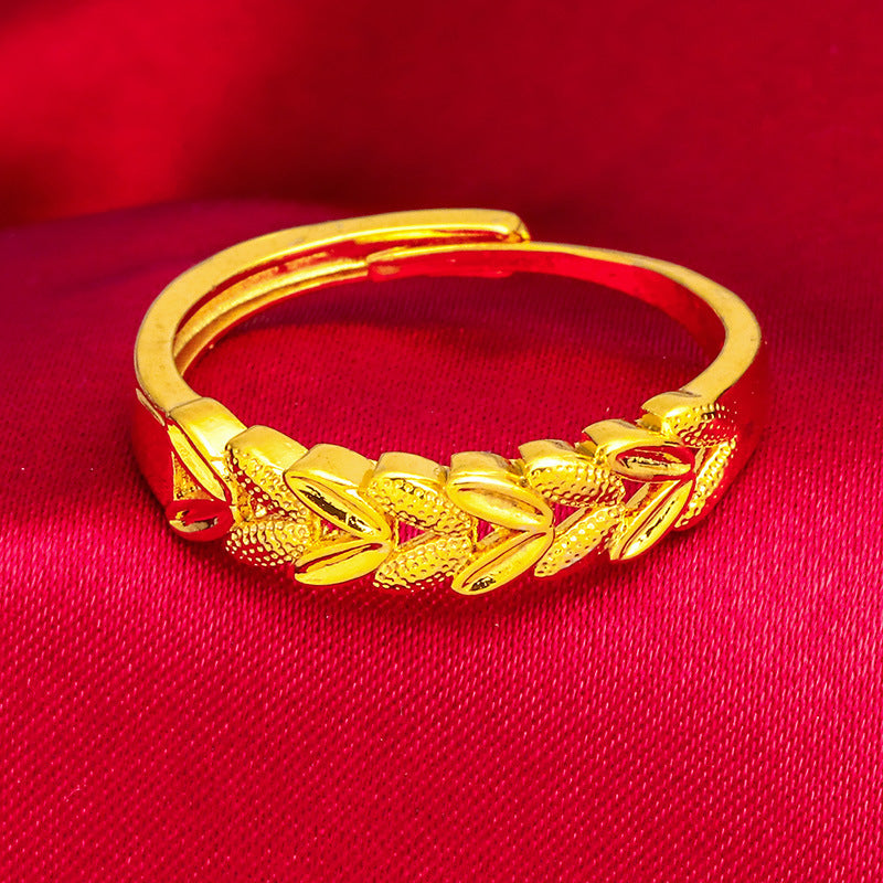 Women's Alluvial Gold Fashion Trendy Internet Trend Rings