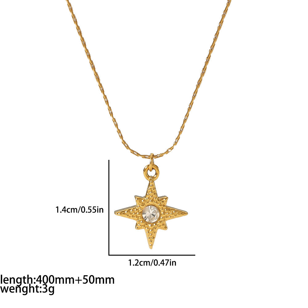 Affordable Luxury Fashion Design Gold Stainless Pendants