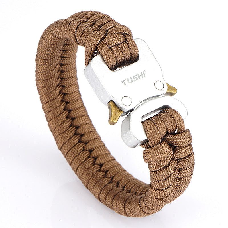 Gift Creative Parachute Cord Core Survival Bracelets