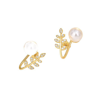 Pearl High-grade Light Luxury Temperament Design Earrings