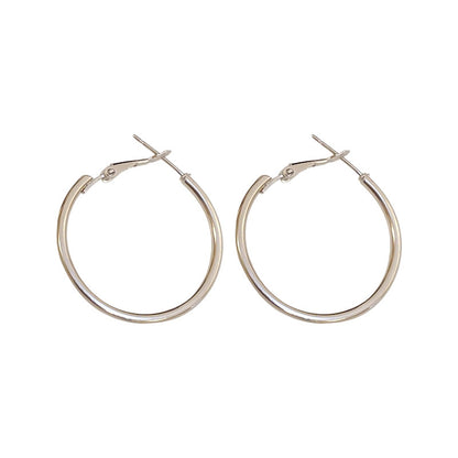 Needle Metallic Ear High-grade Atmosphere Trendy Earrings