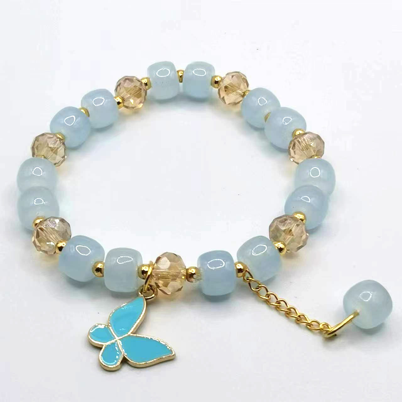 Chinese Ancient Style Beaded High-grade Natural Bracelets