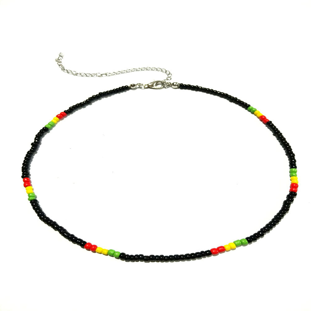 Bohemian Short Handmade Fashion Color Beaded Necklaces