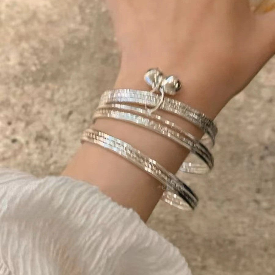Escape Minimalist Sweet Bow Snake Bones Chain Female Bracelets