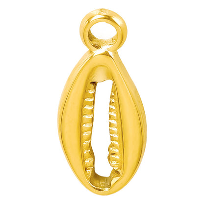 Steel Fashion Irregular Serrated Gold Niche Personality Pendants