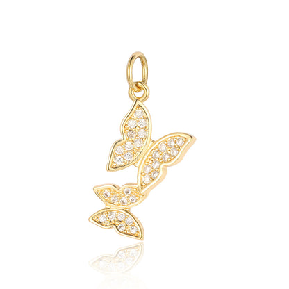 Copper Zircon Star Crown Eyes Ornament Bracelets