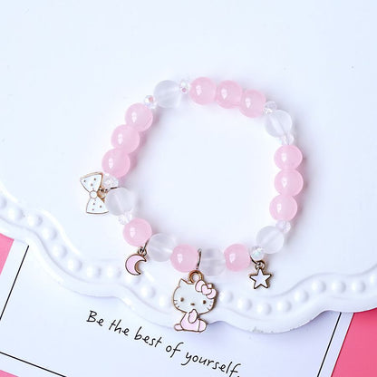 Korean Style Graceful Cute Crystal String Bracelets