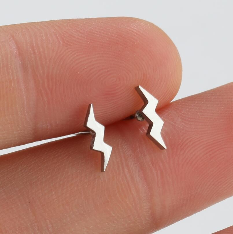 Style Personality Design Fashion Geometry Pattern Simple Star Earrings