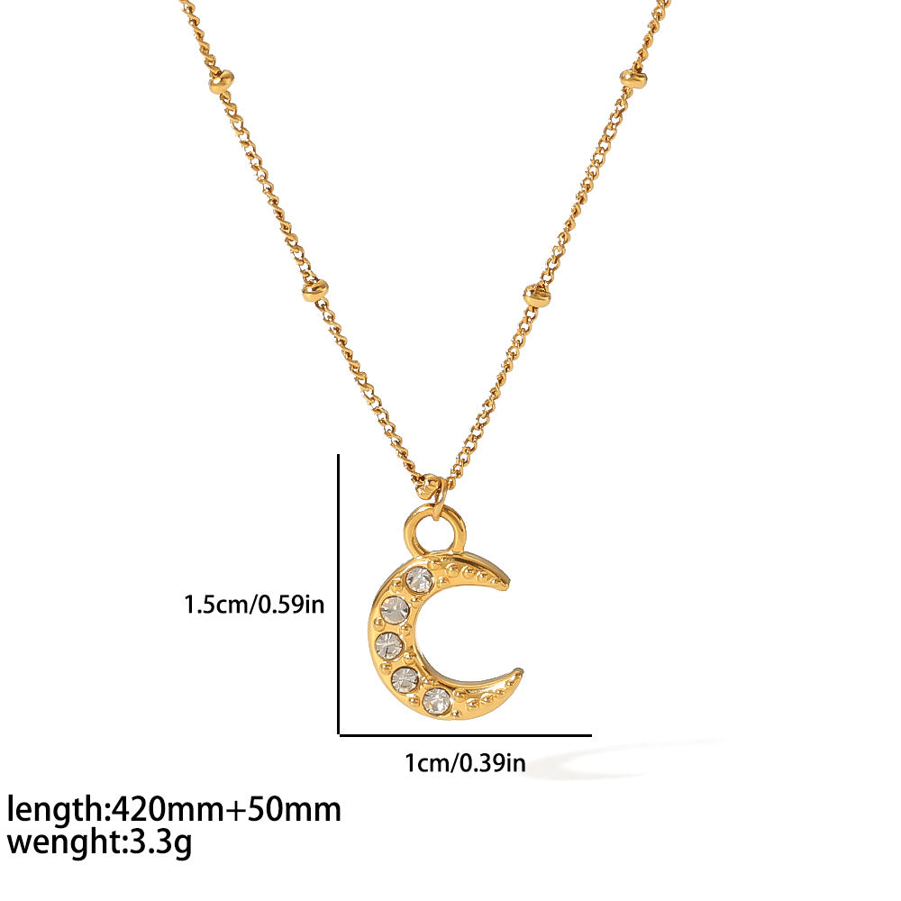 Affordable Luxury Fashion Design Gold Stainless Pendants