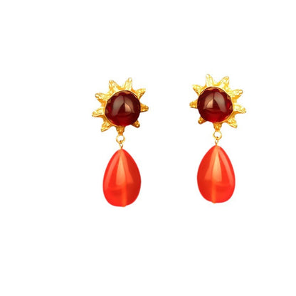 Women's Palace Style Niche High-grade Vintage Ornament Earrings