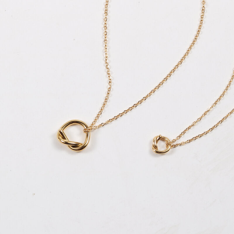 Design French Designer Clavicle Chain Titanium Necklaces