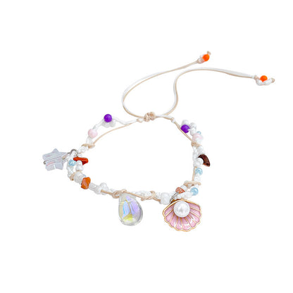 Woven Color Gravel Carrying Strap Niche Bracelets