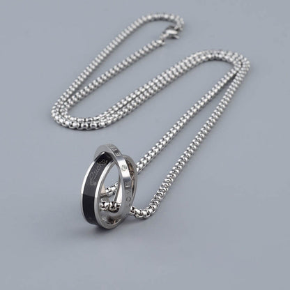 Men's Buckle Trendy Simple Hip Hop Design Necklaces