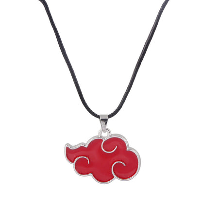 Anime Peripheral Organization Red Cloud Logo Necklaces