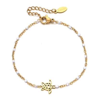 Women's Turtle Accessories Stainless Steel Niche Creative Drop Bracelets