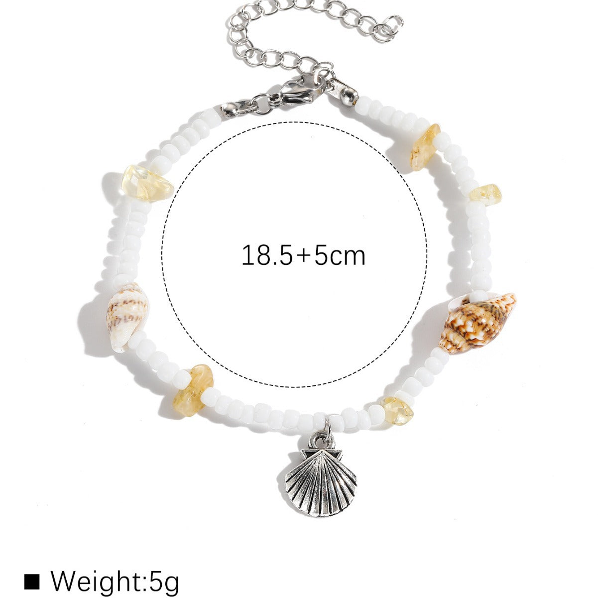 Bohemian Starfish Woven Summer Beach Shell Bracelets