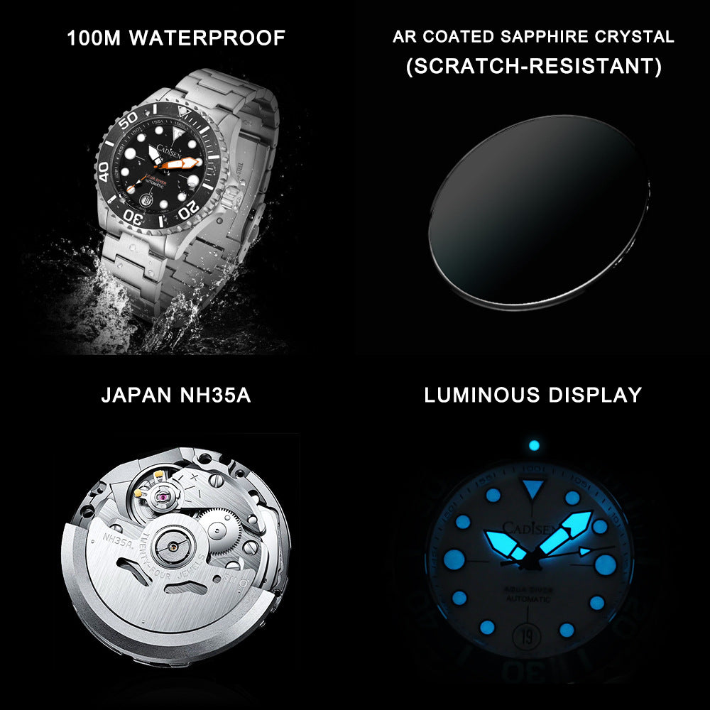 Men's Watch Imported Machine Core Strong Luminous Mechanical Watches