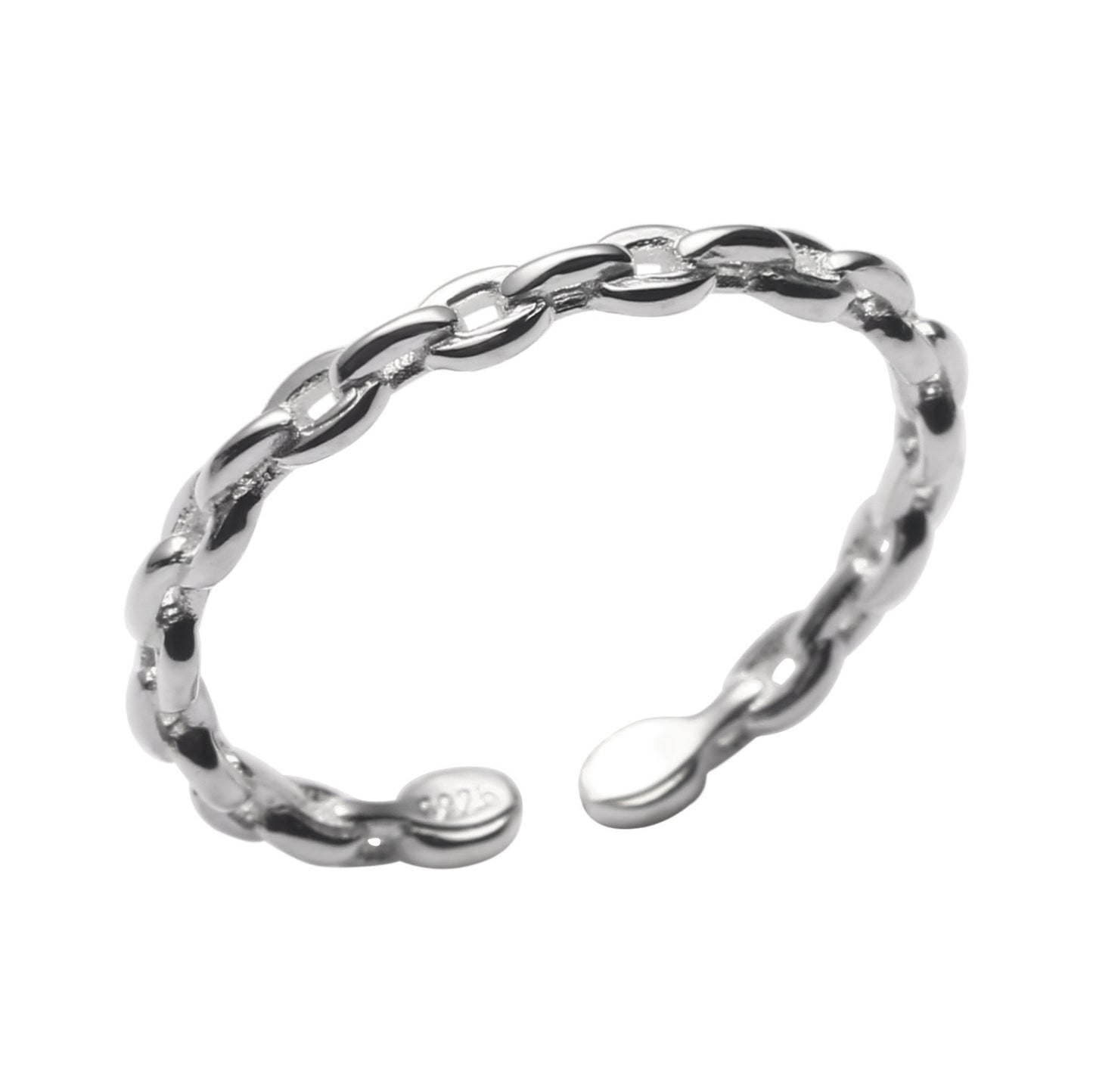 Collection Entire Sterling Sier Material Small Exquisite Rings