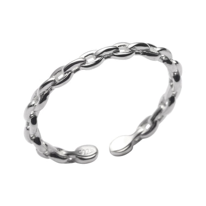 Collection Entire Sterling Sier Material Small Exquisite Rings