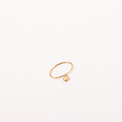 Movable Peach Heart Titanium Steel Gold Bracelets