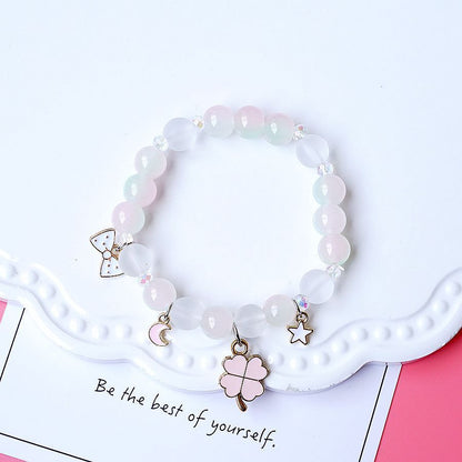 Korean Style Graceful Cute Crystal String Bracelets