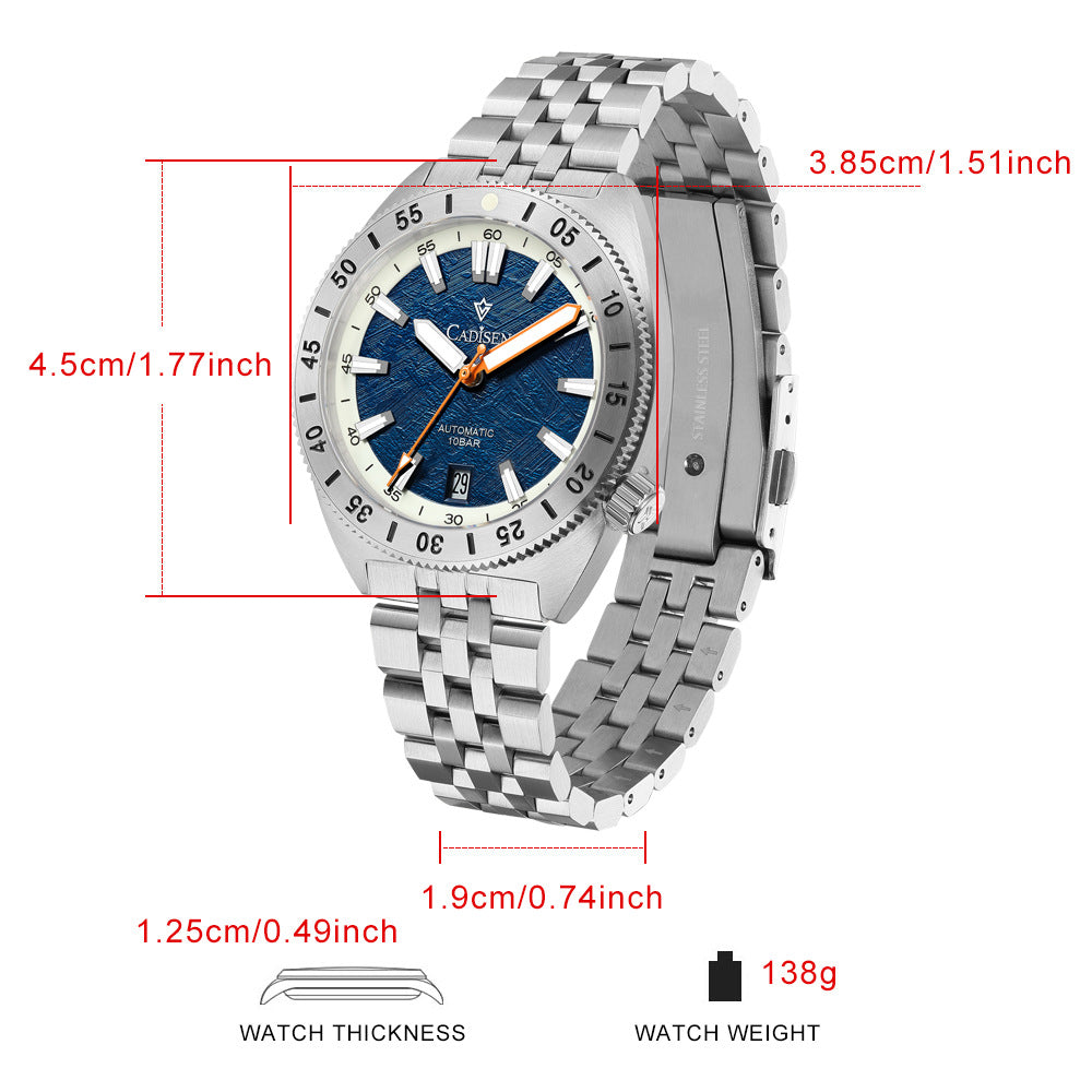 Men's Watch Fashion Business Imported Movement Luminous Mechanical Watches