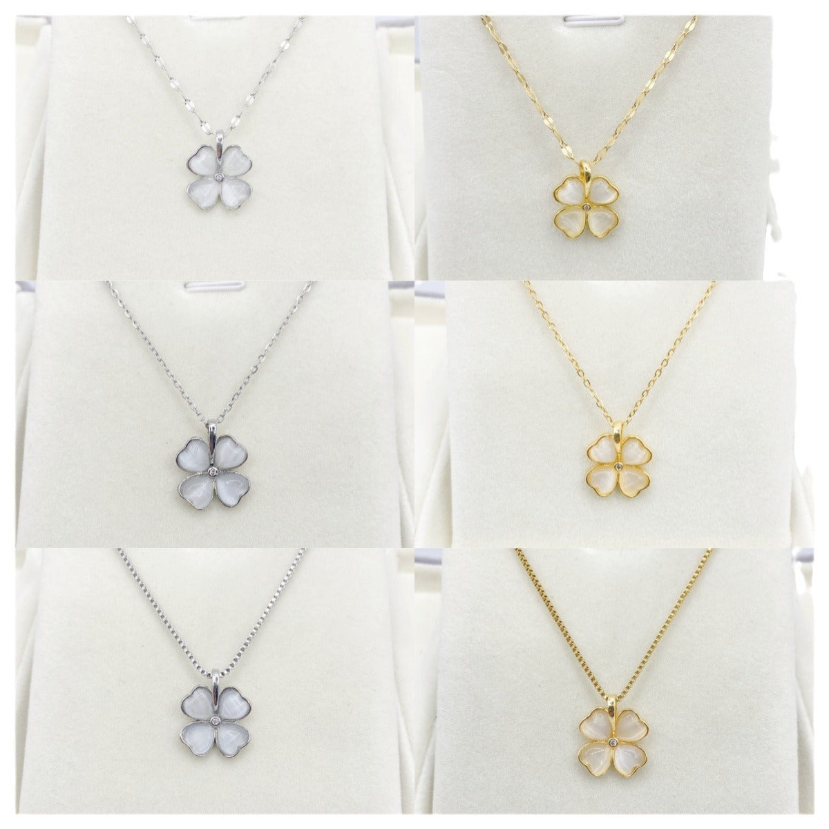 Plated Gold Korean Style Sweet Simple Necklaces