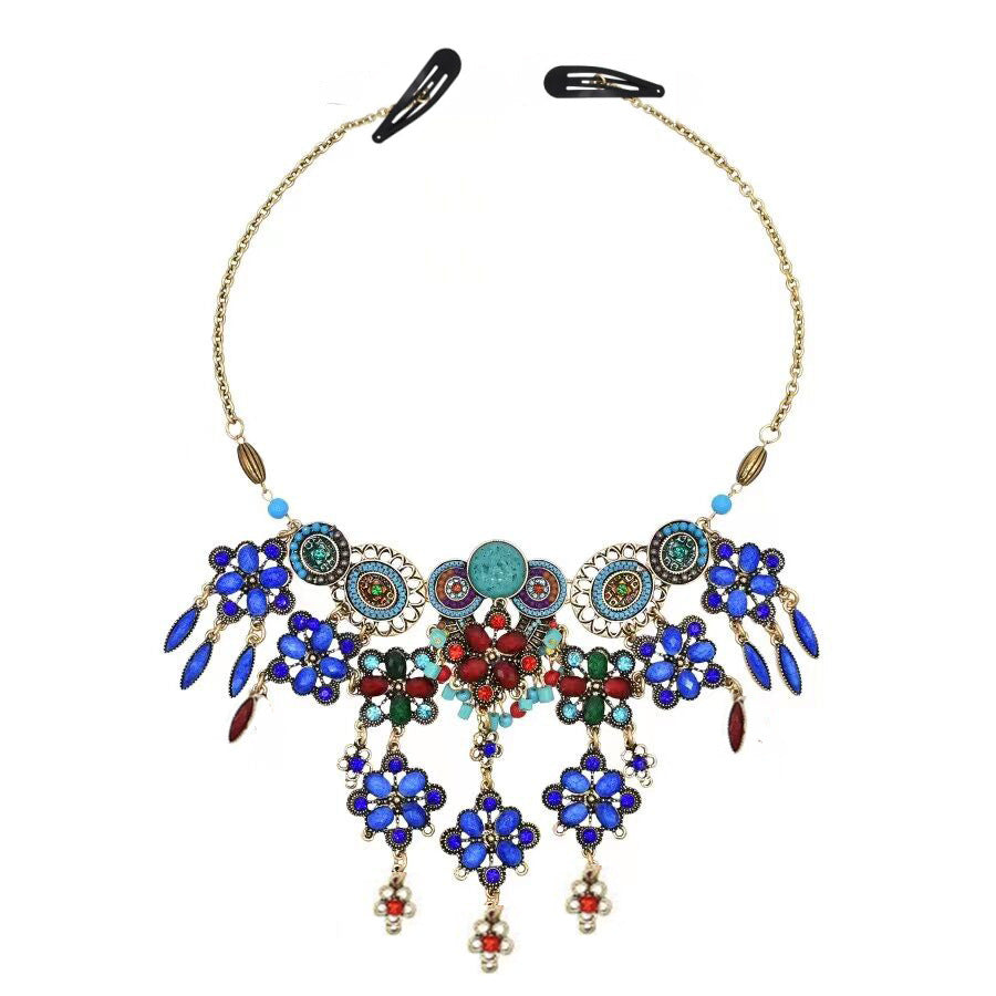 Retro Exotic Ethnic Style Bohemian Bead Necklaces