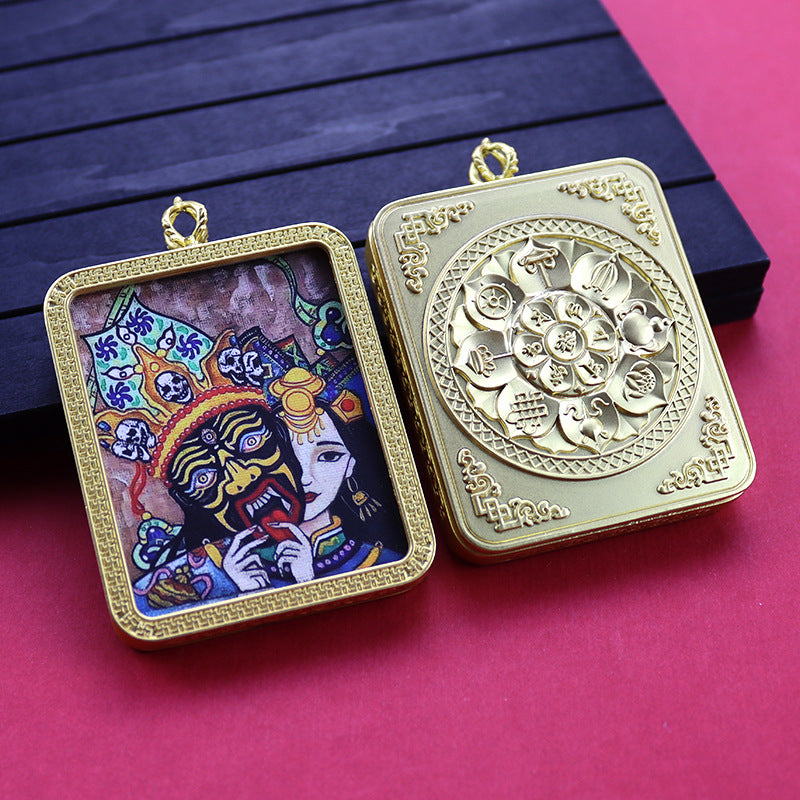 Fifth Master Small Yellow God Wealth Pendants