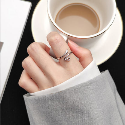 Open Female Personality Smart Simulated Snakes Rings