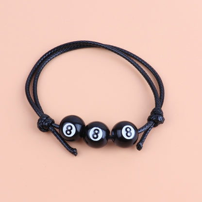 Football Fashionable Exquisite Row Ball Woven Bracelets