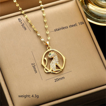 Women's Steel Ornament Design High-grade Light Luxury Necklaces