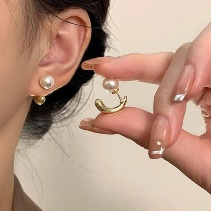 Women's Sier Pin Elegant Ear Niche High-grade Earrings