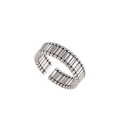 Irregular Geometric Female Style Design High-grade Fashion Rings