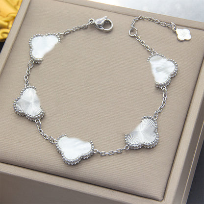 Double-sided Natural Laser Carving Light Luxury Bracelets
