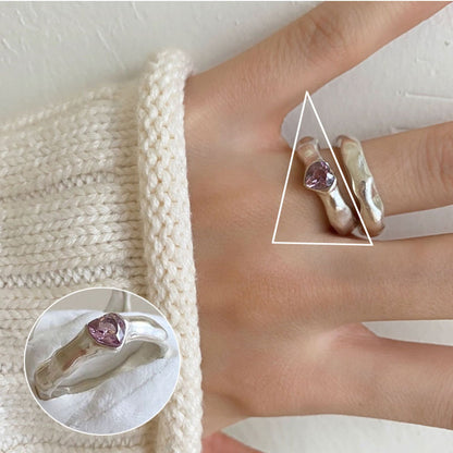 Offer Open Female Retro Fashion Twin Rings