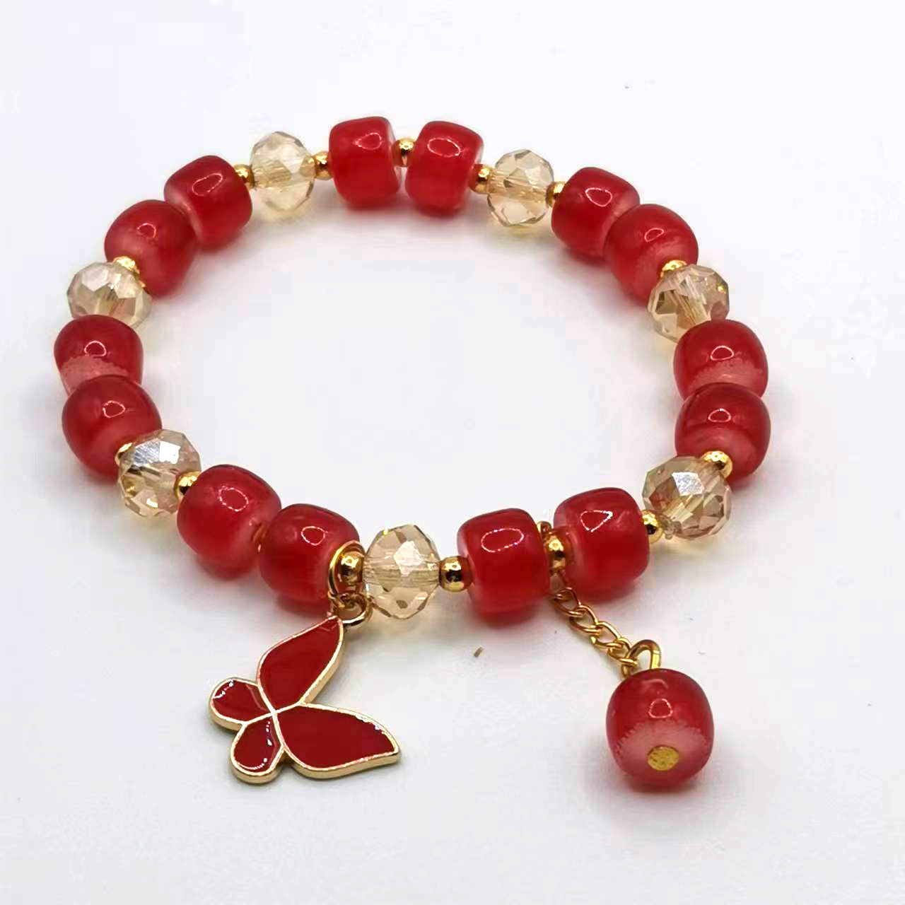 Chinese Ancient Style Beaded High-grade Natural Bracelets