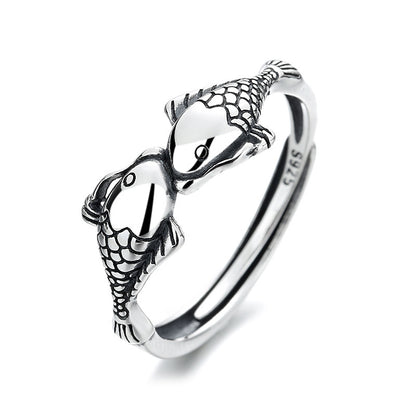 Prime Sier Copper Coins With More Koi Fish Rings