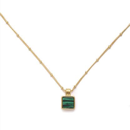 Turquoise Small Middle Ancient Light Luxury Simplicity Necklaces