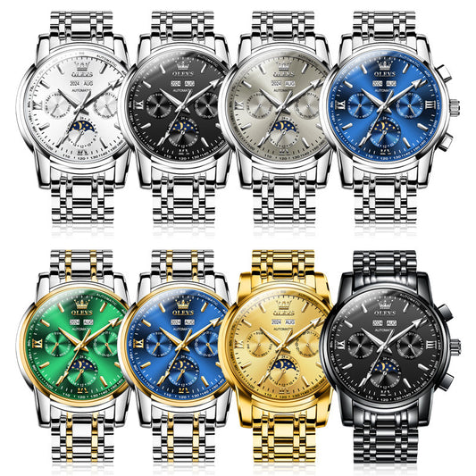 Men's Comfortable Endorsement Automatic Watch Waterproof Mechanical Watches