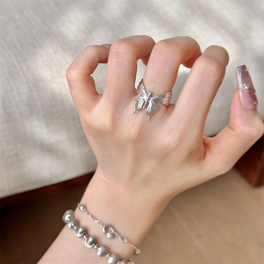 Women's Niche Retro Sterling Sier Simple Light Bracelets