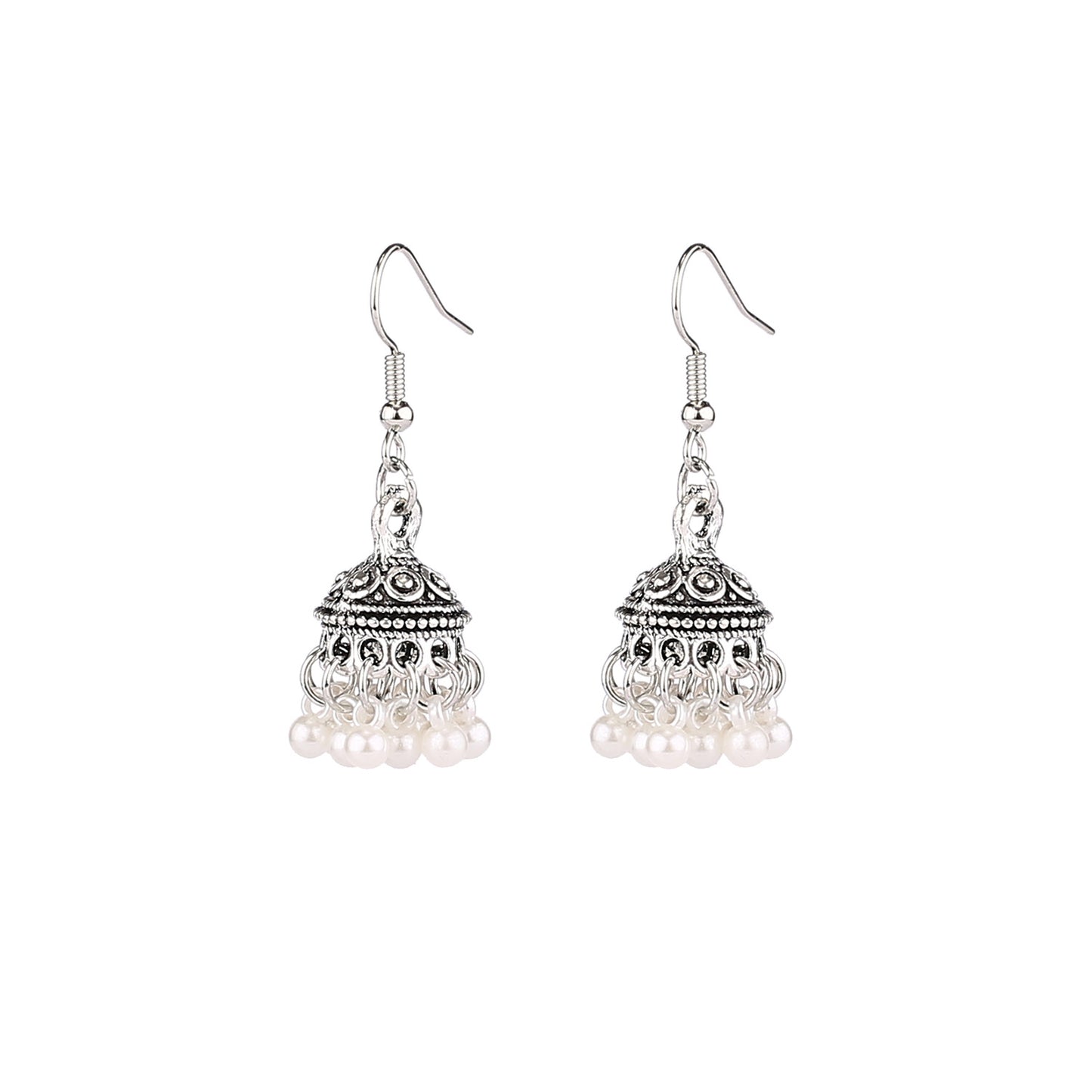 Ethnic Style Bell Alloy Jewelry Design Earrings