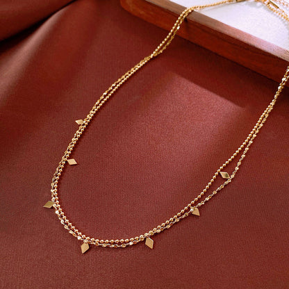 Women's Steel Retro High-grade Clavicle Chain Minority Necklaces