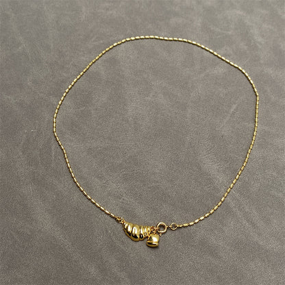 Women's Kosong Croissant For Design Light Luxury Necklaces