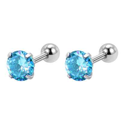 Stainless Steel Screw Female Sleeping No Need To Take Earrings