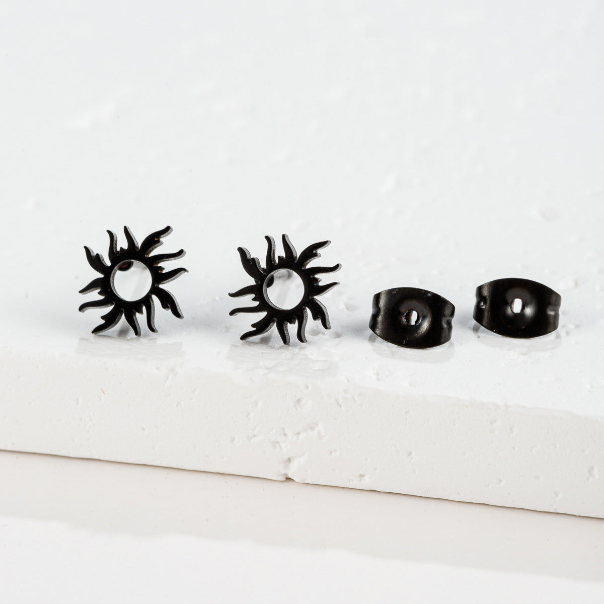 Stainless Steel Football Baseball Rugby Fashion Earrings