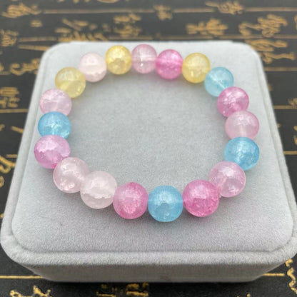 Cracked Cystal Crack Bead Fresh Girlfriends Bracelets