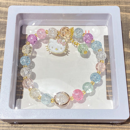 Boxed Beaded Colored Glaze Beads Jewelry Bracelets