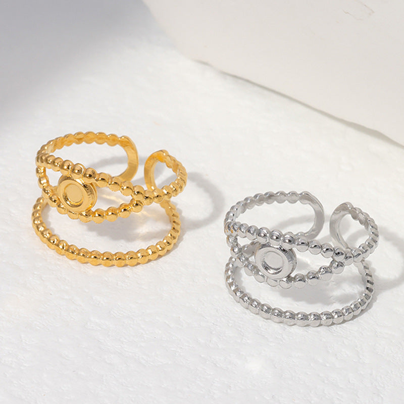 Steel Female Opening Adjustable Stainless Niche Rings